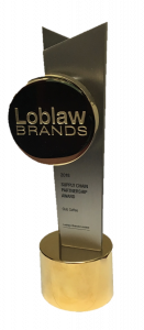 2018 Supply Chain Partnership Award from Loblaw 